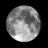 Moon age: 18 days, 3 hours, 53 minutes,83%